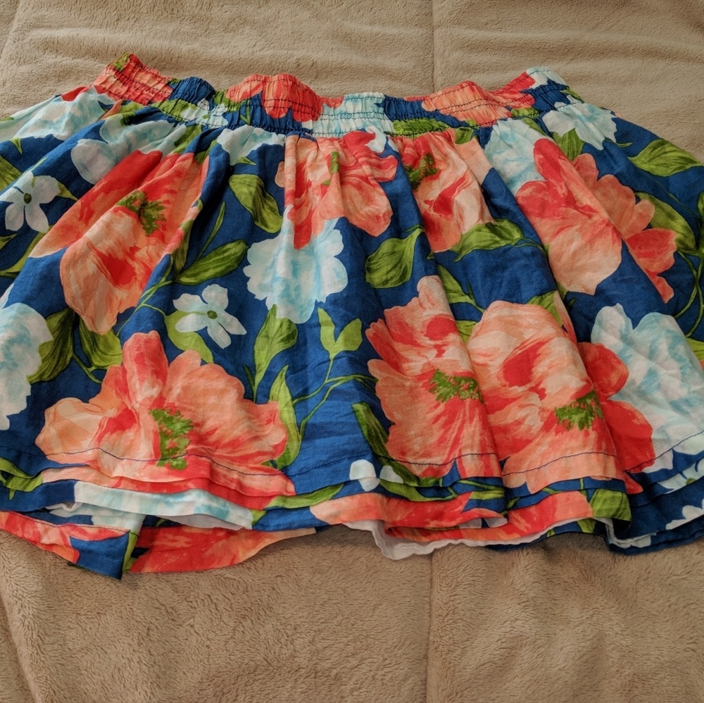 Really Cute Summer Floral Skirt